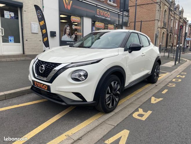 Cliquer pour voir la photo suivante Nissan Juke 1.0 DIGT 114 ACENTA BVA CAMERA DE RECUL Blanc de 2022