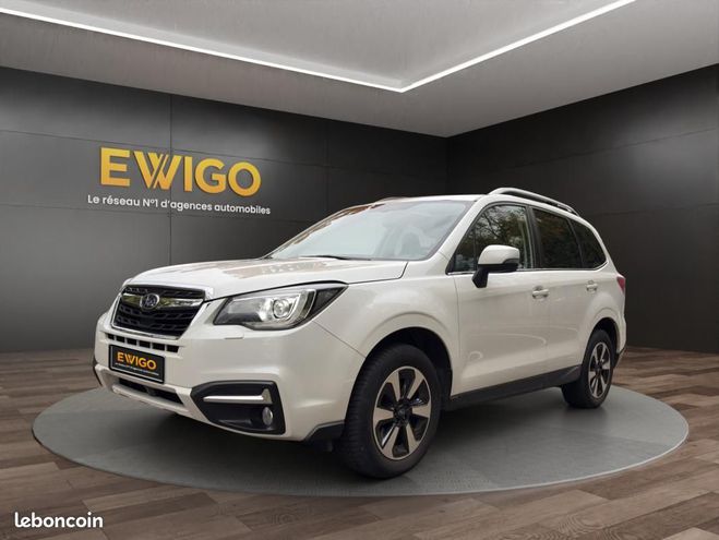 Cliquer pour voir la photo suivante Subaru Forester 2.0 D 150 PREMIUM AWD LINEARTRONIC BVA G Blanc de 2017