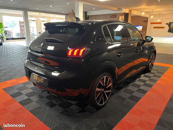 Peugeot 208 GENERATION-II 1.2 130 GT EAT BVA START-S Noir de 2020