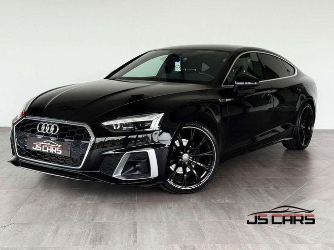 Audi A5 Sportback 2.0TFSI SLINE-COCKPIT-CARPLAY- Noir de 2022