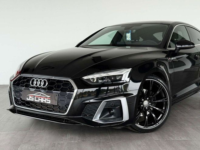 Audi A5 Sportback 2.0TFSI SLINE-COCKPIT-CARPLAY- Noir de 2022