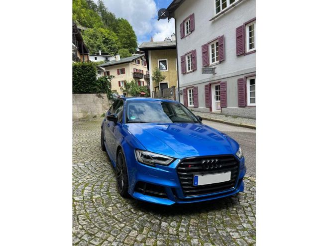 Cliquer pour voir la photo suivante Audi S3 SPORTBACK Quattro 2.0 50 TFSI - 300 - BV Bleu de 2020