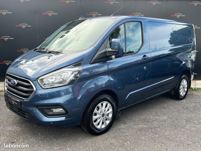 Ford Transit 2.0 Tdci 130ch EcoBlue L2H1 Limited Bleu de 2023
