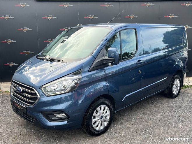 Ford Transit 2.0 Tdci 130ch EcoBlue L2H1 Limited Bleu de 2023
