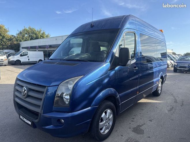 Cliquer pour voir la photo suivante Volkswagen Crafter FG 35 2.5 TDI 136CH 3665 CLIM HAUT Bleu de 2010