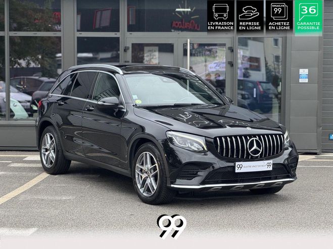 Mercedes GLC 220 2.2 CDI 170CH SPORTLINE TO SIEGES CH NOIR OBSIDIEN MTALLISE de 2018
