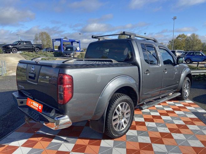 Nissan Navara DOUBLE CABINE 3.0 V6 DCI 231 BVA PACK PR Gris Fonc de 2012
