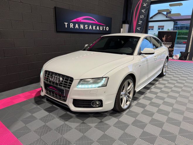 Audi A5 Sportback 2.0 TFSI 211 S line Quattro Blanc de 2011