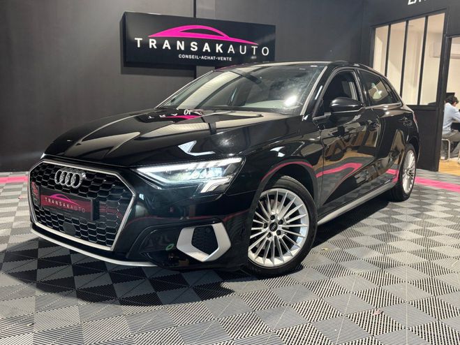 Cliquer pour voir la photo suivante Audi A3 Sportback 35 TFSI 150 Design Luxe Noir de 2020