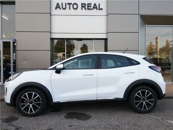 Ford Puma 1.0 Flexifuel 125 ch mHEV S&S BVM6 Titan BLANC de 2023