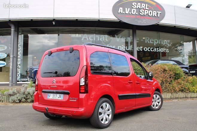 Citroen Berlingo II 1.6 VTI 120 EXCLUSIVE Garantie 12M P& Rouge de 2014