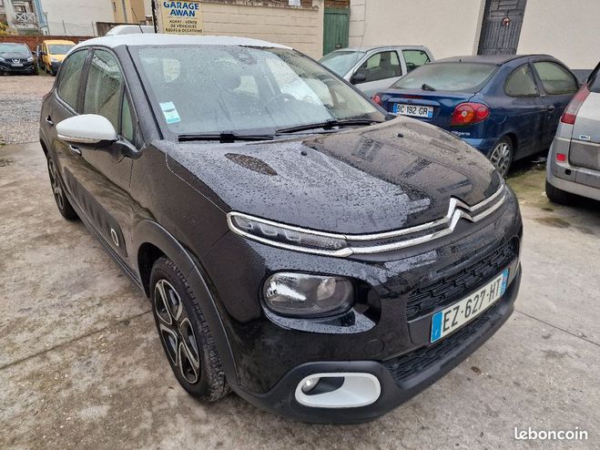 Citroen C3 essence 110ch s&s shine garantie 12-mois Noir de 2018