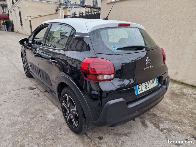 Citroen C3 essence 110ch s&s shine garantie 12-mois Noir de 2018