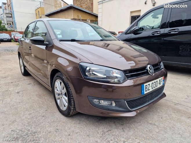 Volkswagen Polo 1.6 tdi 90ch style Marron de 2011