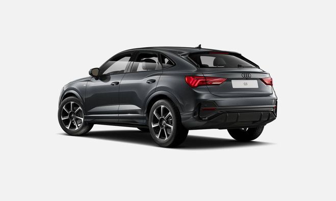 Audi Q3 Sportback 35 TFSI 150 ch S tronic 7 S li Gris de 2024