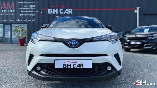 Toyota C HR Toyota C HR 1.8 122H 100 HYBRID FULL-HYBRID GRAPHIC  Blanc de 2017