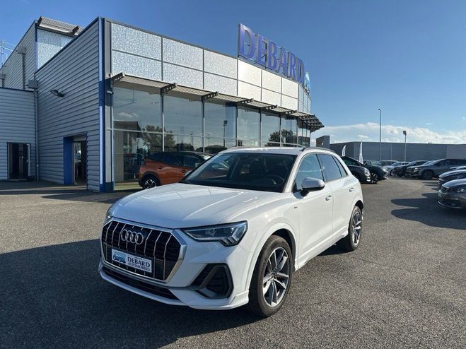 Audi Q3 35 TDI 150CH S LINE S TRONIC 7 Blanc Glacier de 2023