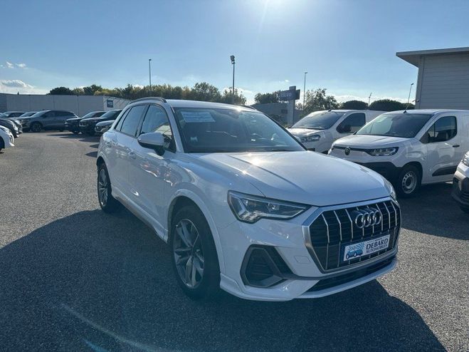 Audi Q3 35 TDI 150CH S LINE S TRONIC 7 Blanc Glacier de 2023
