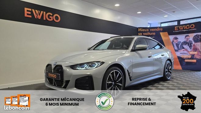 Cliquer pour voir la photo suivante BMW i4 35 ELECTRIC 286ch E-DRIVE 109PPM 67KWH M Gris de 2023