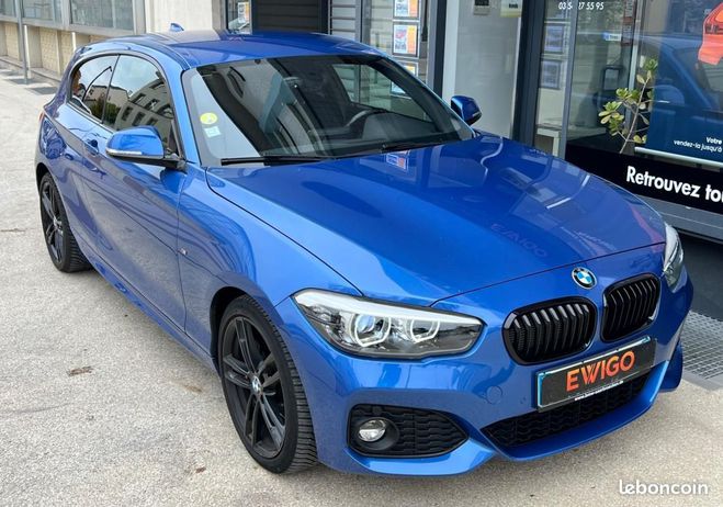 BMW Serie 1 F21 LCI 120D 190ch M SPORT SHADOW PACK G Bleu de 2019