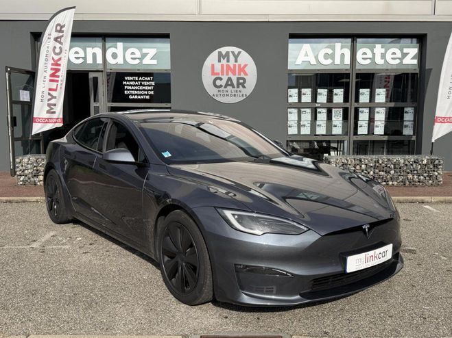 Cliquer pour voir la photo suivante Tesla Model S Plaid Tri Motor MY22 phase 3 Gris métallisé de 2023
