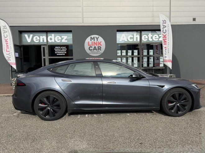 Tesla Model S Tesla Model S Plaid Tri Motor MY22 phase 3 Gris métallisé de 2023