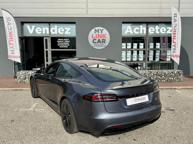 Tesla Model S Tesla Model S Plaid Tri Motor MY22 phase 3 Gris métallisé de 2023