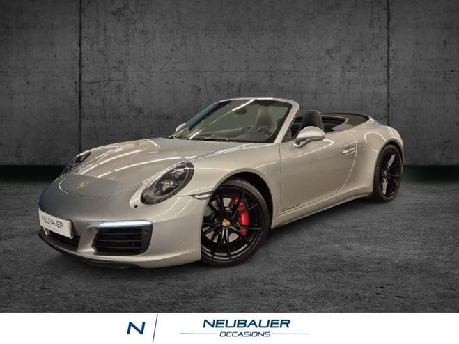 Cliquer pour voir la photo suivante Porsche 911 Cabriolet 3.0 420ch 4S PDK Argent Gt de 2016