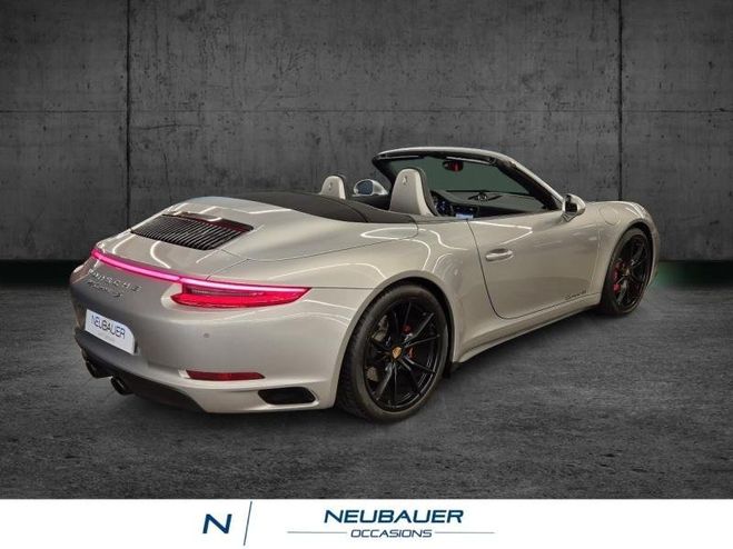 Porsche 911 Cabriolet 3.0 420ch 4S PDK Argent Gt de 2016