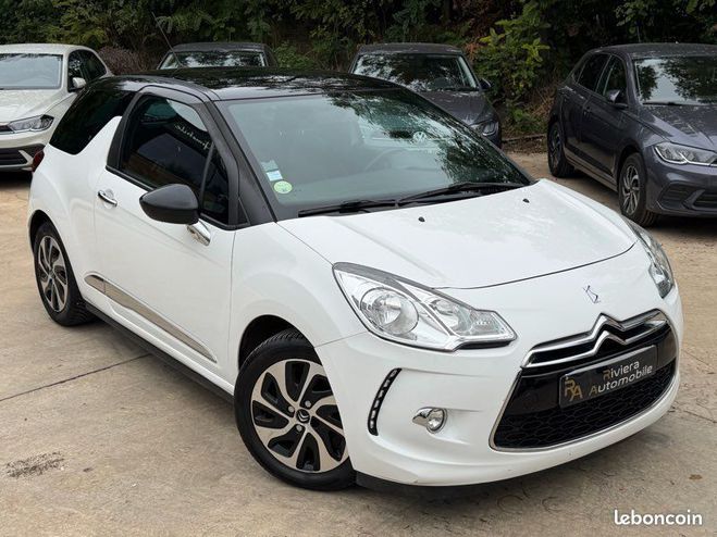 Citroen DS3 1.6 e-HDI 92Cv AirDream jante Alu-Clim-I Blanc de 2013