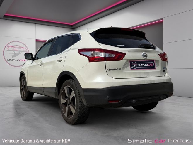 Nissan Qashqai 1.5 dCi 110 Tekna start and stop camera  Blanc de 2016