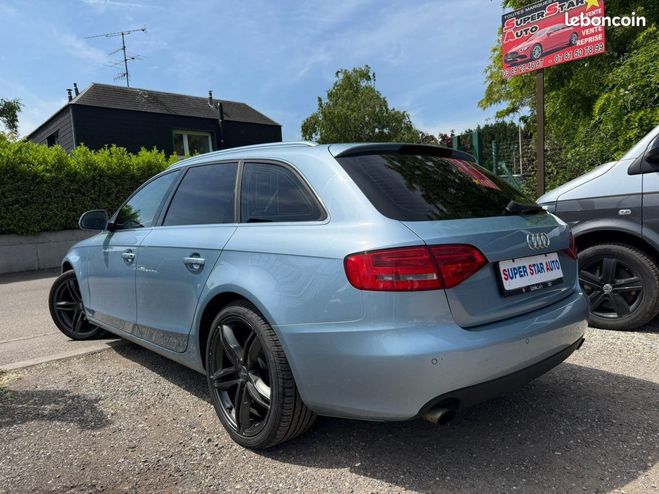 Audi A4 Avant IV (B8) 2.0 TFSI 180 ch Ambiente M Bleu de 2008