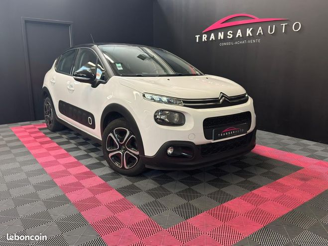 Cliquer pour voir la photo suivante Citroen C3 1.2 VTi 82ch Shine PREMIÈRE MAIN SUIVI C Blanc de 2019