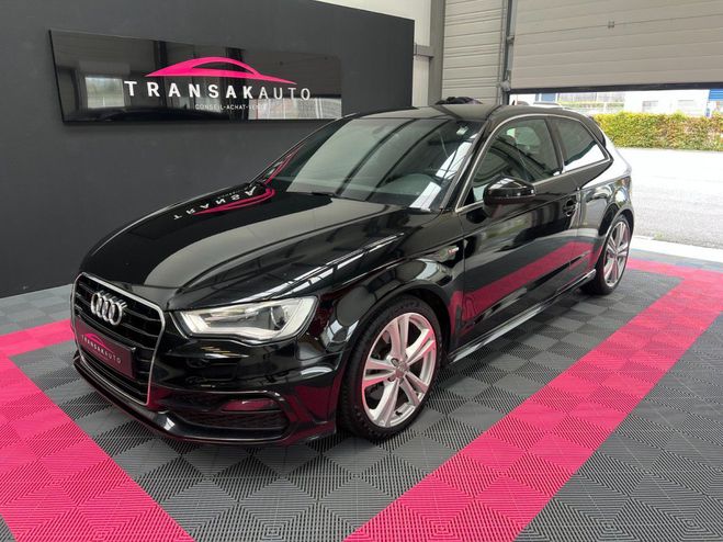 Cliquer pour voir la photo suivante Audi A3 1.8 TFSI 180 S Line S tronic 7 / SIEGES Noir de 2014