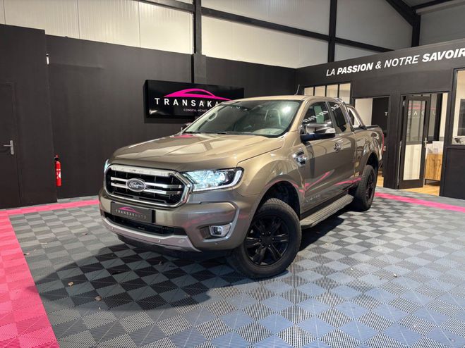 Cliquer pour voir la photo suivante Ford Ranger DOUBLE CABINE 2.0 ECOBLUE 213 BV10 LIMIT Gris de 2021