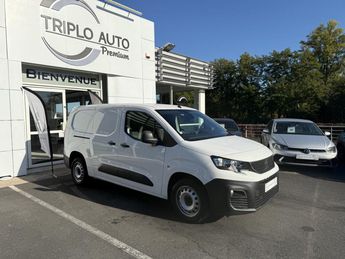  Voir détails -Peugeot Partner Long 950Kg 1.5 BlueHDi - 100 Fourgon Asp à Brive-la-Gaillarde (19)