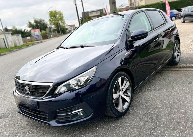 Peugeot 308 1.2 PT 130 CV style EAT8 ENTRETIEN COMPL Bleu Marine Mtallis de 2019