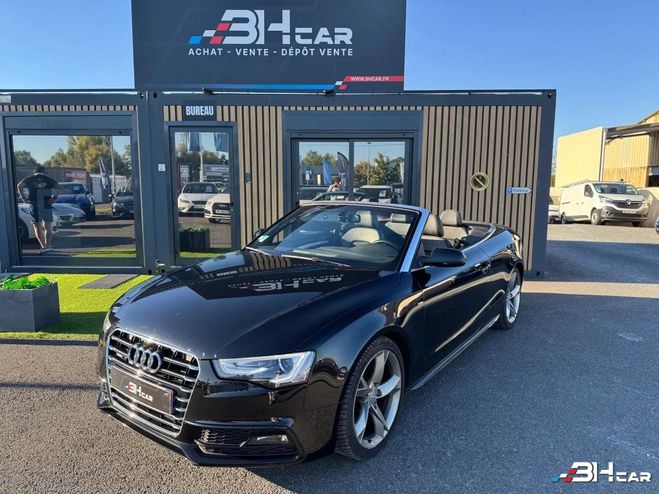 Audi A5 CABRIOLET 2.0 TDI 190 CLEAN DIESEL SLINE Noir de 2016