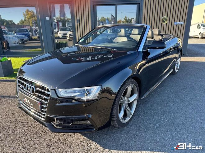 Audi A5 CABRIOLET 2.0 TDI 190 CLEAN DIESEL SLINE Noir de 2016