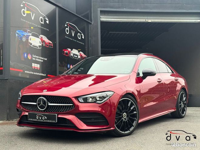 Mercedes Classe CLA Classe 200 163 ch AMG Line 7G-DCT Rouge de 2022