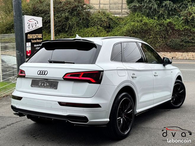 Audi Q5 40 TDI 204 ch Quattro S-Line Blanc de 2020