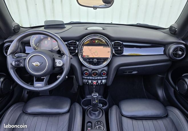 Mini One COOPER S 178ch PACK JCW-CUIR-TETE HAUTE- Blanc de 2021