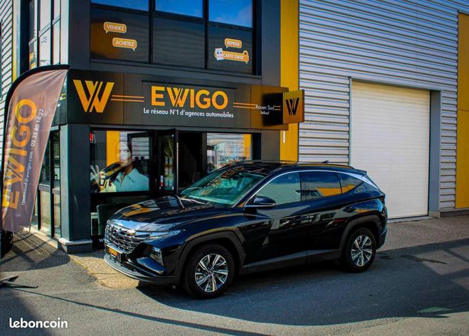 Cliquer pour voir la photo suivante Hyundai Tucson 1.6 T-GDI 230H 180 ch HYBRID 1.5KWH CREA Noir de 2022
