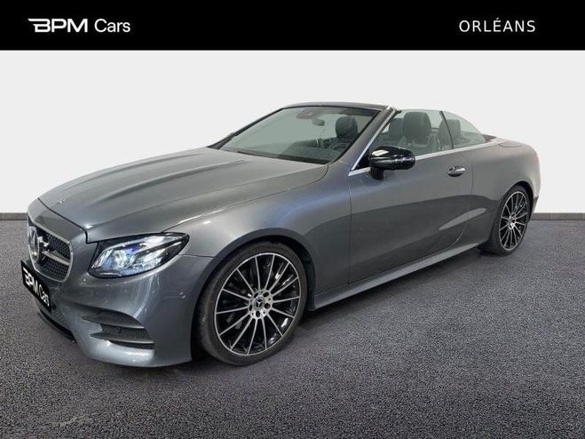 Cliquer pour voir la photo suivante Mercedes Classe E Cabriolet 220 d 194ch Sportline 9G-Troni Gris Sélénite de 2018