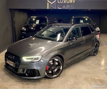  Voir détails -Audi RS3 SPORTBACK 2.5 L TFSI QUATTRO DAZA 400 ch à Mougins (06)