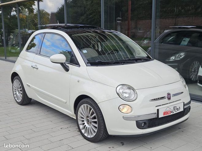 Fiat 500 1.3 MULTIJET 16V 95CH DPF S&S LOUNGE Blanc de 2010