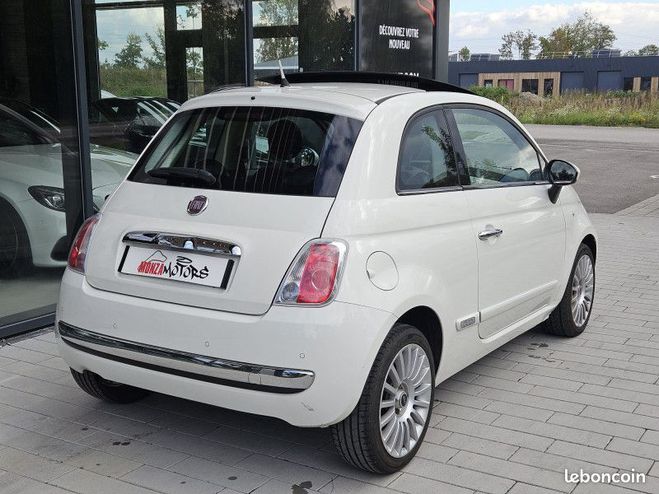 Fiat 500 1.3 MULTIJET 16V 95CH DPF S&S LOUNGE Blanc de 2010