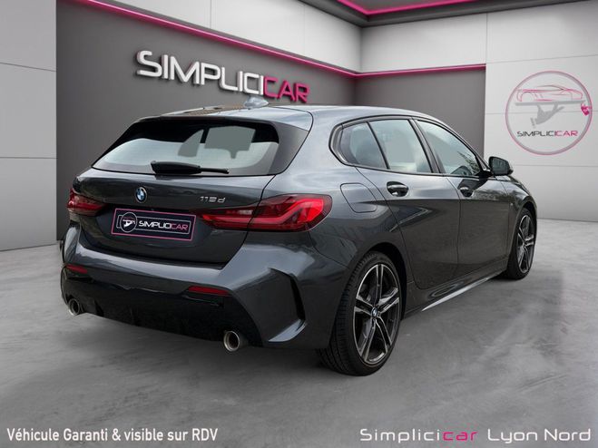 BMW Serie 1 F40 118d 150 ch M Sport Carplay garantie Gris de 2020