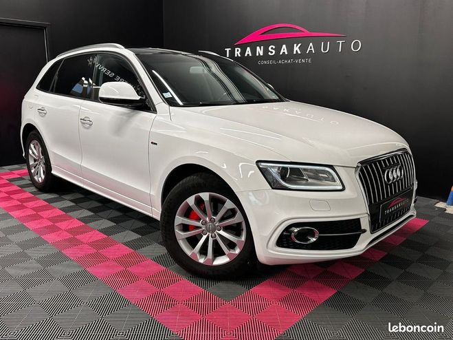Cliquer pour voir la photo suivante Audi Q5 2.0 TDI 150 S line RÉVISION À JOUR Blanc de 2016