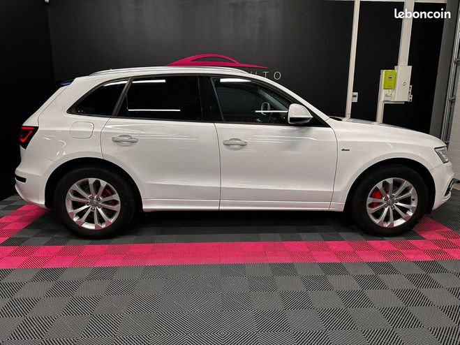 Audi Q5 2.0 TDI 150 S line RVISION  JOUR Blanc de 2016